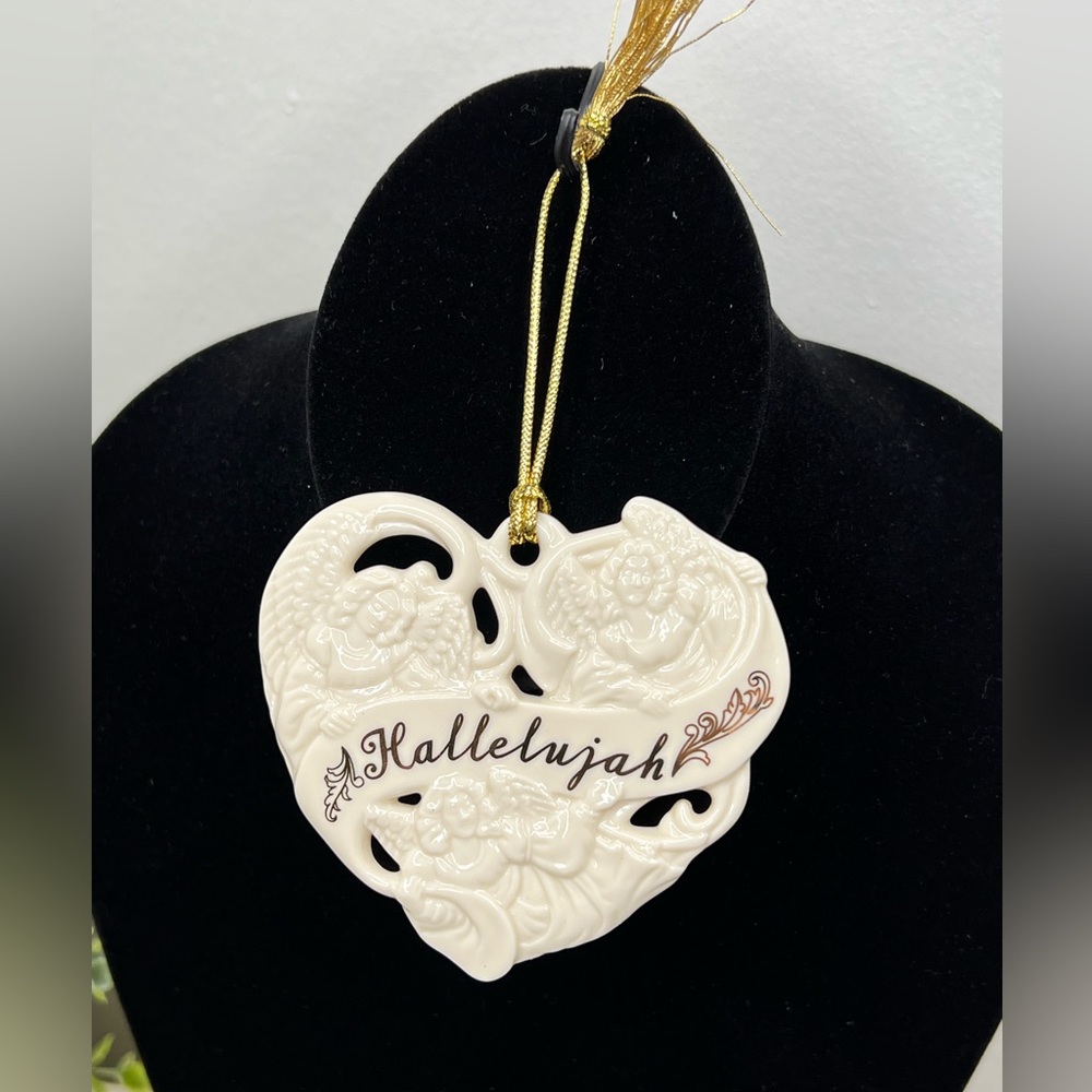 Brand New-Lenox Heart Christmas Ornament